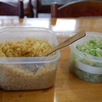 中西うどん - 薬味