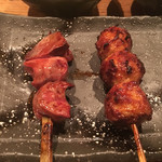 酉玄 - レバー、つくね