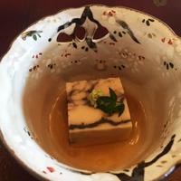 日本料理 「さくら」   ヒルトン東京お台場 - 先付け：玉子と胡麻のお豆腐