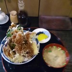 味処内海 - 天丼です。