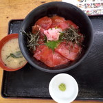 小川港魚河岸食堂 - まぐろ漬け丼