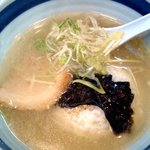 らーめん千太 - ’１１・０１・３１ 〆めしをスープにドボン！