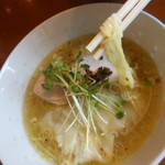 もんど - 期間限定（4/24～29日）「鶏塩ワンタン麺」