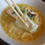 もんど - 期間限定（4/24～29日）「鶏塩ワンタン麺」
