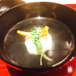 銀座 しのはら - バチコ、ホタテシンジョ