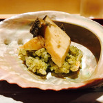 銀座 しのはら - 鮑リゾット