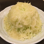 ゆとり亭 - お通しキャベツ