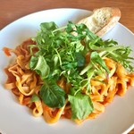 リチェルカ - ピリ辛アラビアータ［トマトソース仕立て］(\1,000)