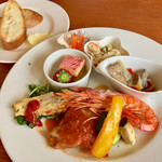 リチェルカ - お楽しみプレート（パン）(\1,000)