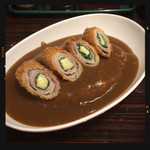 Yamashou - 肉巻き大葉チーズカレー 500円