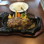 スエヒロ館 - ハンバーグ&サガリカットステーキランチ
            1480円