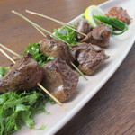 とろっとろの白レバー　にんにく味噌