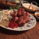 さぼうる - もちろんフランクフルトソーセージも注文