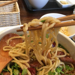 郷村居 - もちもちの麺です