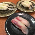 健康寿司海鮮家 - 柳カレイ、キス、ソイ