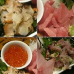 ちゅうしんの蔵 - 刺し盛り＼(^-^)／超接近