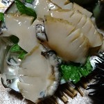 Ryori Ryokan Kanetomo - 夕食！アワビ刺身！