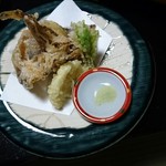 料理旅館 かねとも - ハタハタ唐揚げ