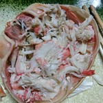 Ryori Ryokan Kanetomo - かに身をカニの甲羅に！