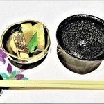 Ichirin - 『おばんざい』～!! 『大根』と『鯛』の焚き合わせと、純米吟醸『聚楽第』～♪( ^o^)ﾉ