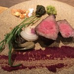 炭火とワイン - おおいた豊後牛  オレイン55%