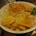 つけめんTETSU 壱の木戸 - まぜそば（大盛）