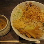 つけめんTETSU 壱の木戸 - まぜそば（クーポン使用で大盛無料）…税込800円