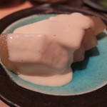 やなぎ澤 - 幸水梨の和三盆炊きアーモンドあん