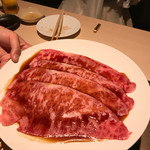 焼肉矢澤 京都 - サーロインの矢澤焼き