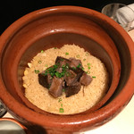 焼肉矢澤 京都 - 和牛ヘレの土鍋矢澤ご飯