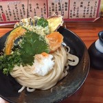 ふたみうどん研究所 - 野菜天ぶっかけ（６００円）