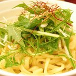金蠍 - 金胡麻坦々つけ麺 900円 のつけ麺(大盛)