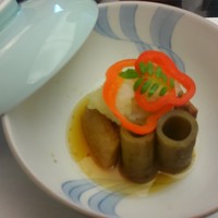 やま中・本店　鮨と日本料理　 - 豚角煮