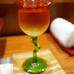 鮨匠 のむら - グラスもかわいい