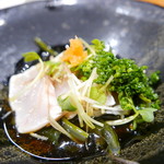 鮨匠 のむら - サワラを3日寝かせて叩きに