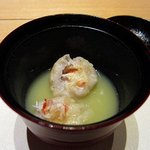 臼杵ふぐ 山田屋 - 白菜のすり流し