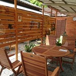 Garden Cafe io - テラス席