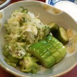 天ぷら 松川 - 香の物