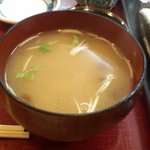 天ぷら 松川 - お味噌汁