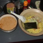 證作さん - とんこつしょうゆつけ麺です。