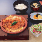 Mendokoro Satsuma - かつ鍋定食