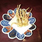りょうりや 御旅屋 - いばら海老　唐揚げ　（わがままバージョン）