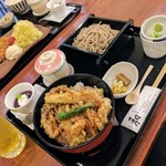 日本の味 和 - フグ天丼蕎麦セット