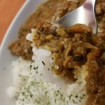 cafe VAN - キーマカレー、リフトアップ。