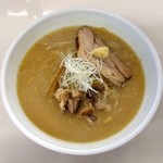 眞麺 穂高 - みそ･大盛り（830円）