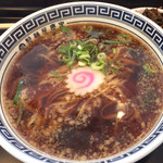 製麺屋慶史 麺ショップ 西月隈 - 肉無しかけラーメン