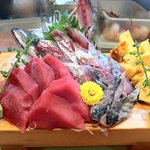 一福鮨 - 私の定番の、赤身とアジと玉子