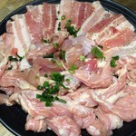 Shichirin Yakiniku Anan - ★豚＋鶏 コース（80分・1190円 税抜）★ブタカルビ、鶏もも、せせり