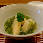 味 ふくしま - 京都大枝塚原の筍と青海苔