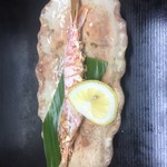 ダイニングヒロ - 海老の串焼き ２８０円